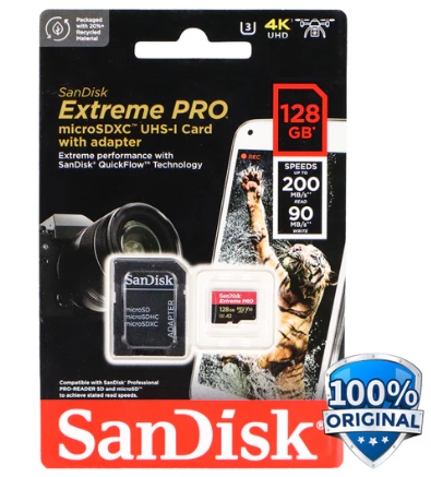 Memoria micro SD 128 GB Extreme PRO 