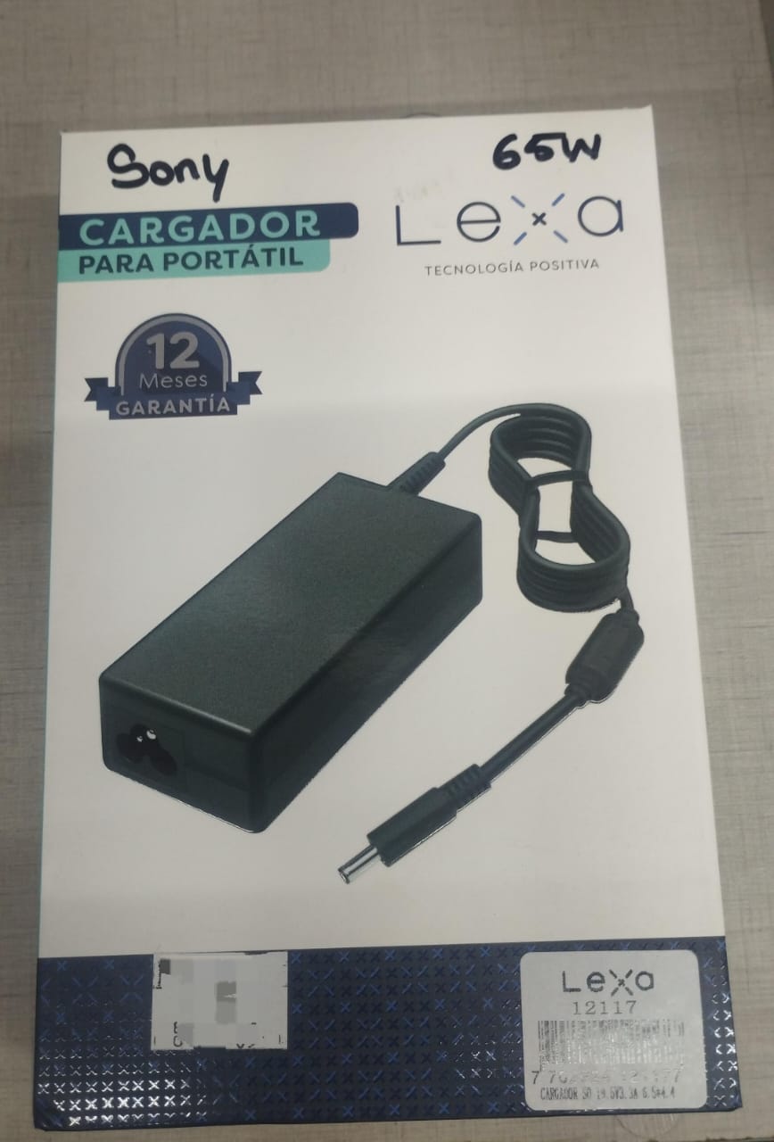 Cargador para portatil sony