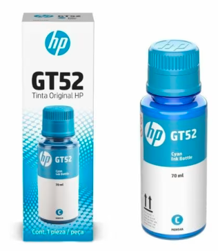 Tinta de impresora original azul GT52