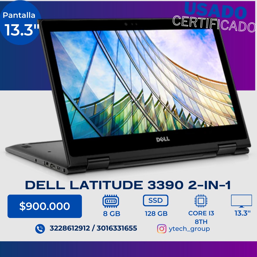 Portátil Dell latitude 3390 13.3"